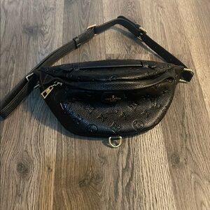 Women's Black Bum Bag